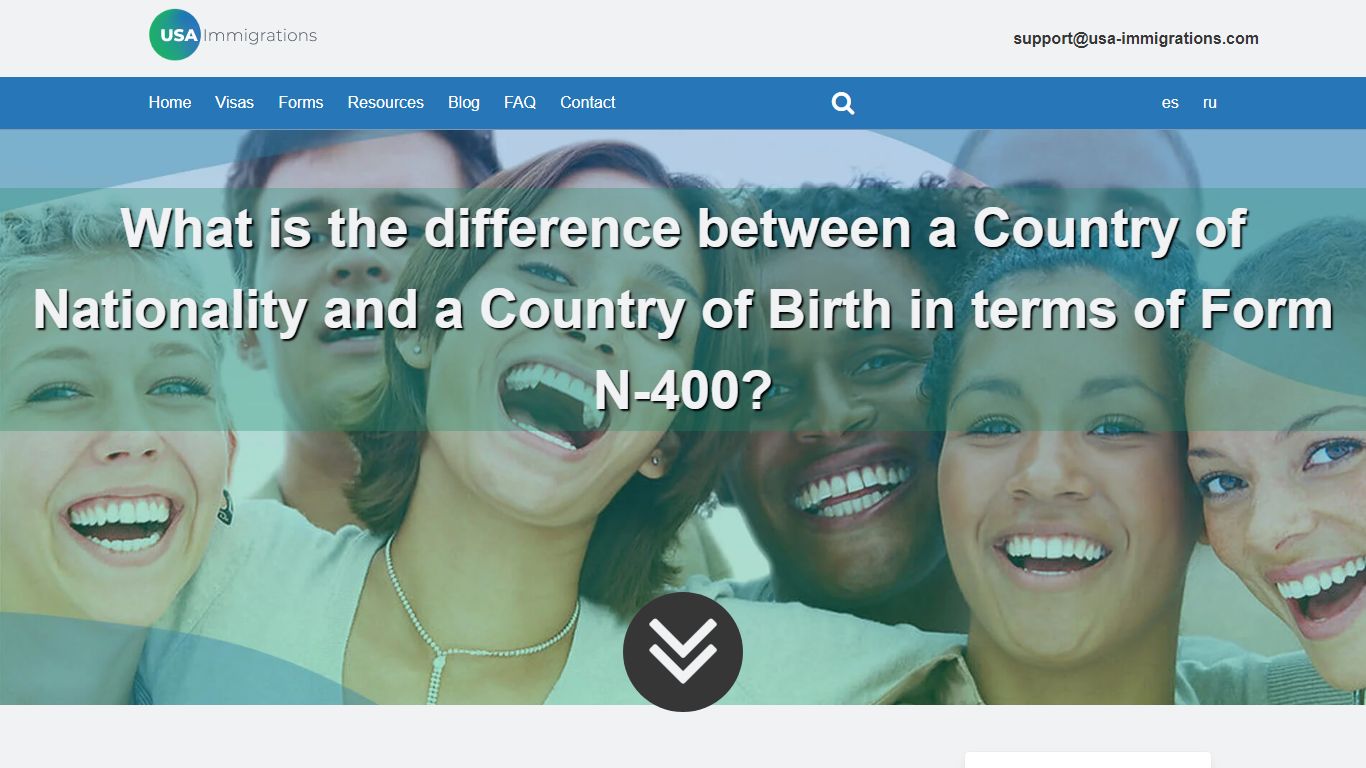 What is the difference between a Country of Nationality and a Country ...