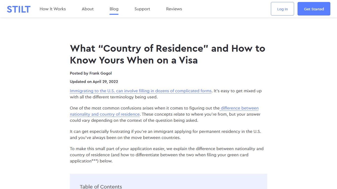 THIS is what "country of residence" means on USCIS forms [2022]